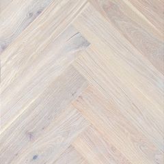 Kalasabaparkett Puulux Roberta tamm valge matt lakk 12x120x600 (rustik, UniFit X click)